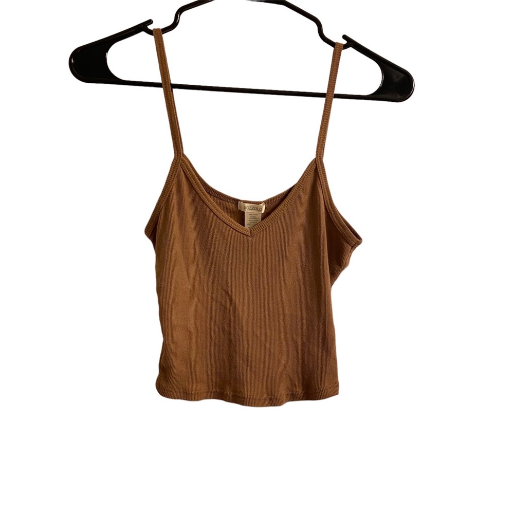 Cropped Cami Tanktop🤎